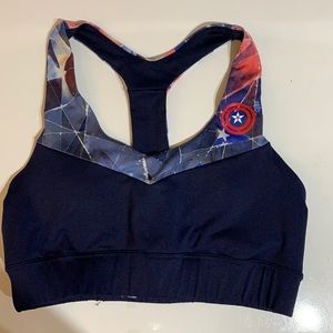 Captain America Her Universe work out top